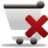 Shopping cart remove Icon